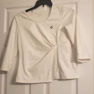 Chase bank apparel white shirt